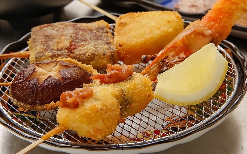 アゲハ　串カツ　串揚波